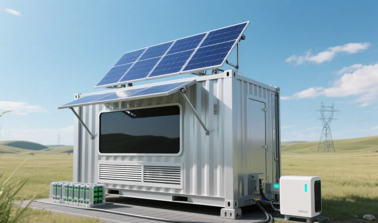 off-grid solar container